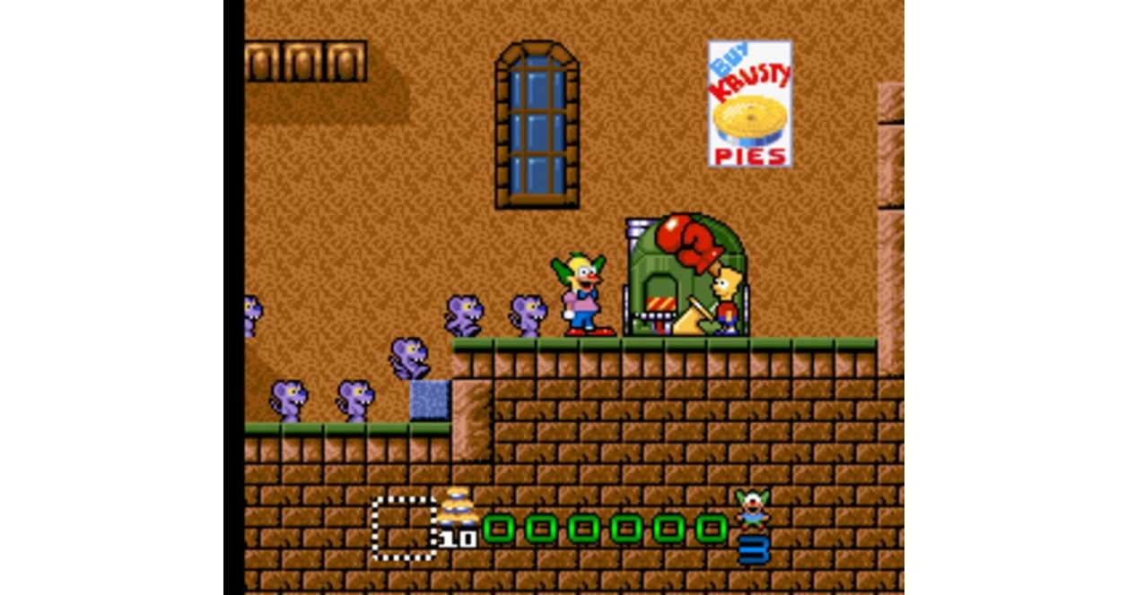 Jeu Game Boy Krusty's Fun House Version Originale - État Correct Avec Marques D'usure