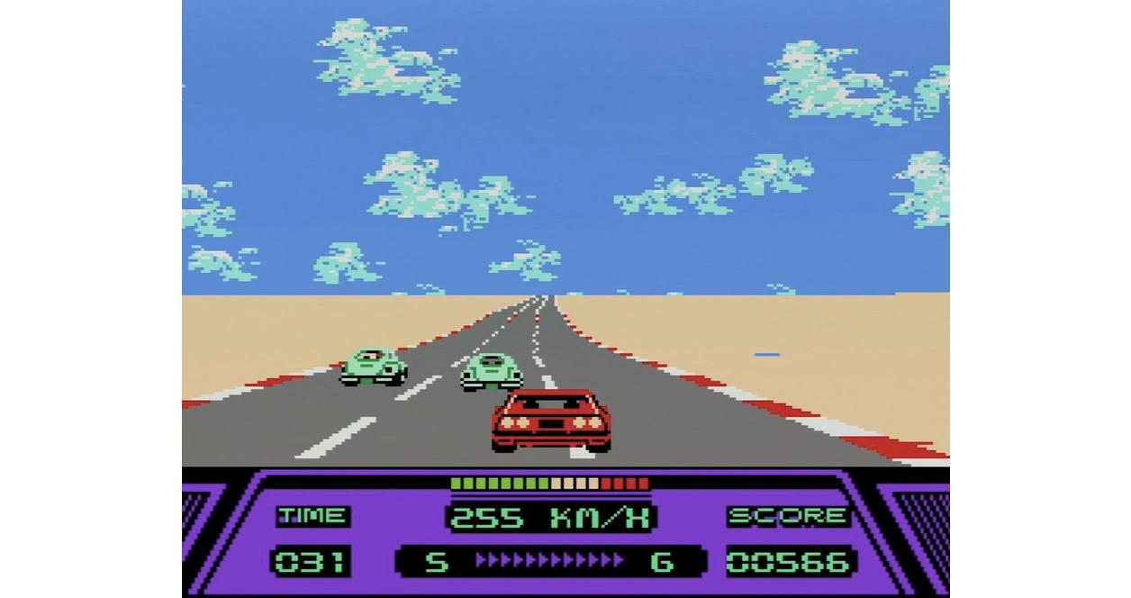 Rad Racer - Nintendo (NES)