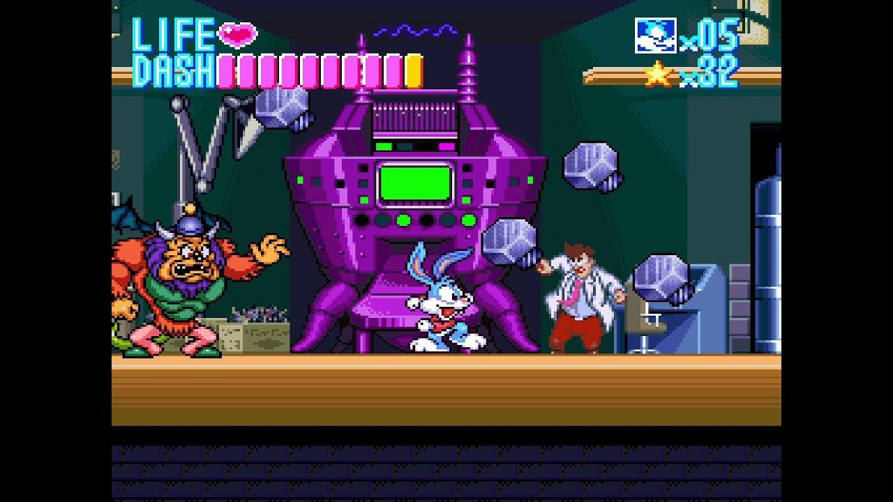 Tiny Toons: Buster Busts Loose! - Super Nintendo (SNES) | Konami