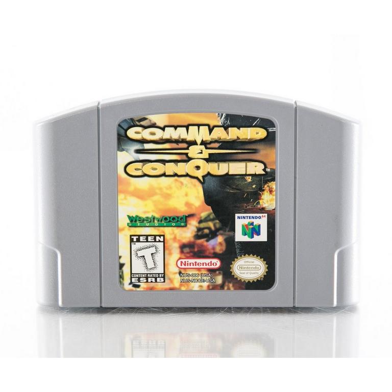 Command & Conquer コマンド&コンカー【中古美品・N64北米版】 Command & Conquer (Nintendo 64, 1999) for sale online | eBay