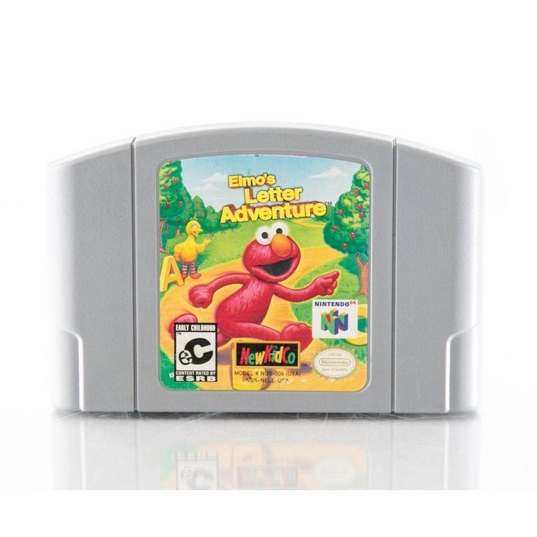 Sesame Street: Elmo's Letter Adventure - Nintendo 64