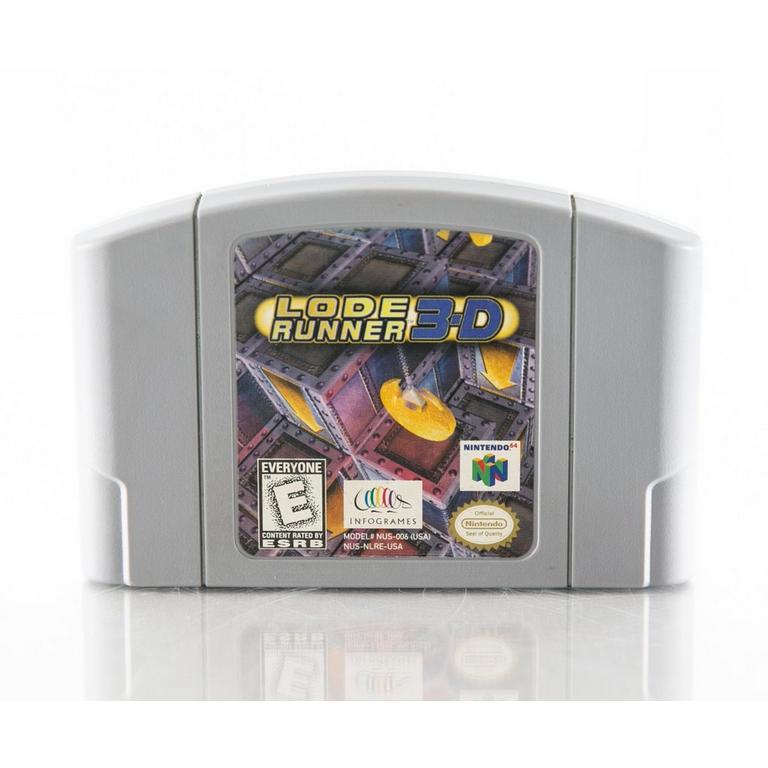 Lode Runner 3-D - Nintendo 64