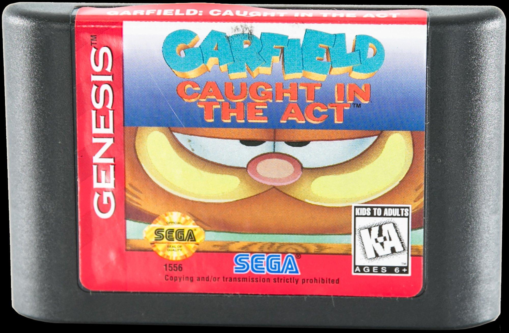 SEGA Garfield: Caught in the Act - Sega Genesis | The Market Place