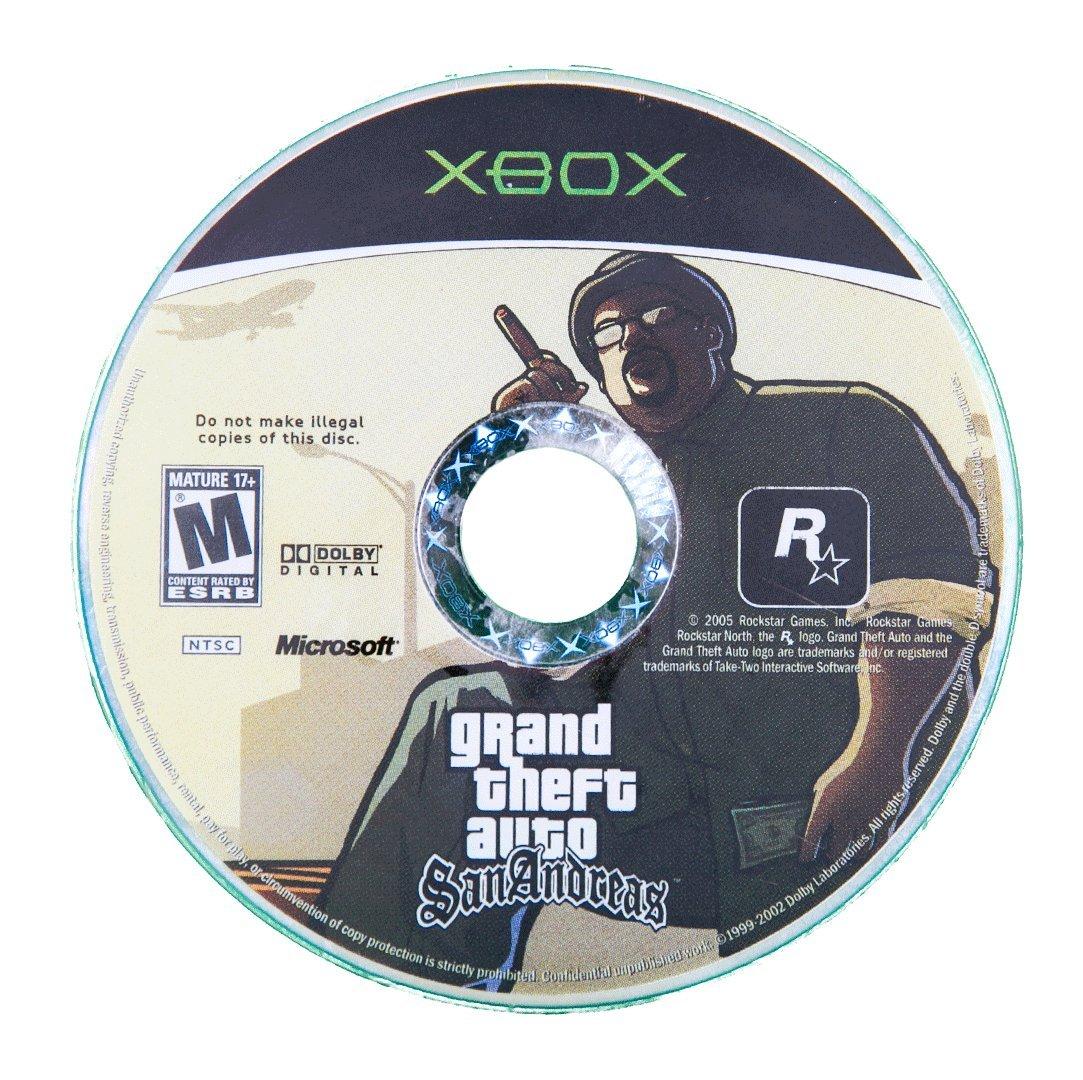 xbox 360 grand theft auto san andreas