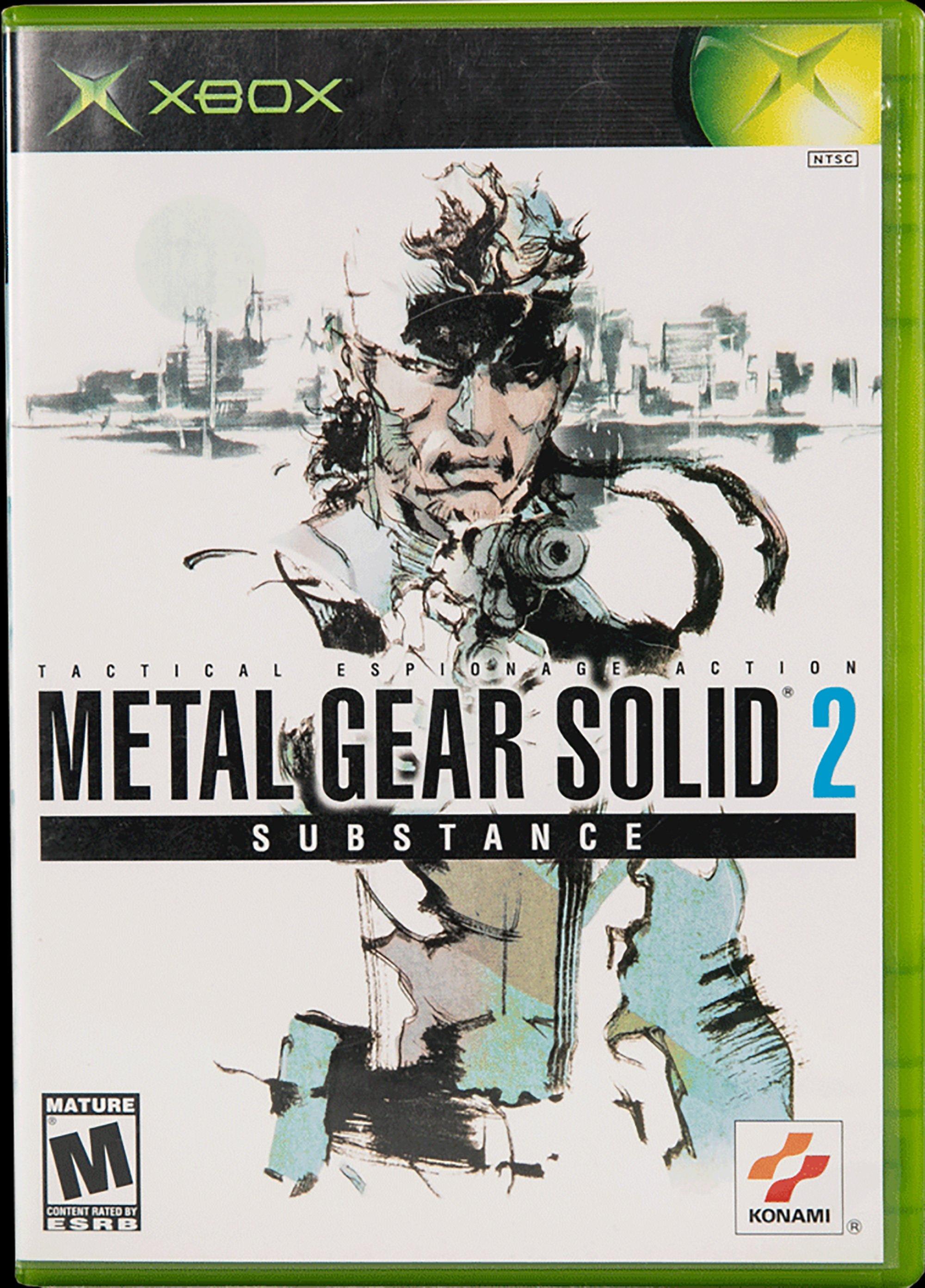 metal gear solid 2 xbox