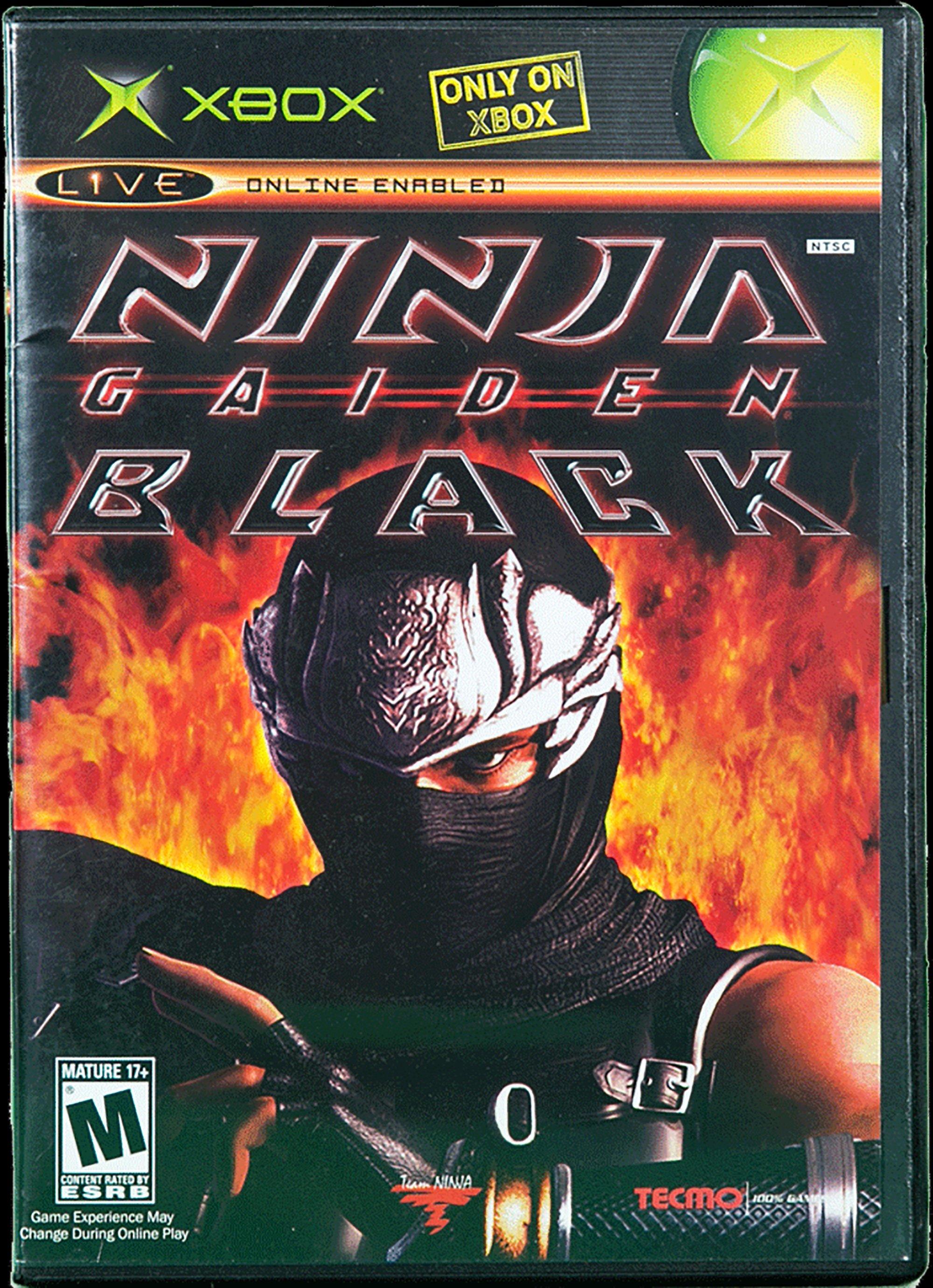 Ninja Gaiden Black Disc Only Fast Free Shipping! xbox tested working played  once