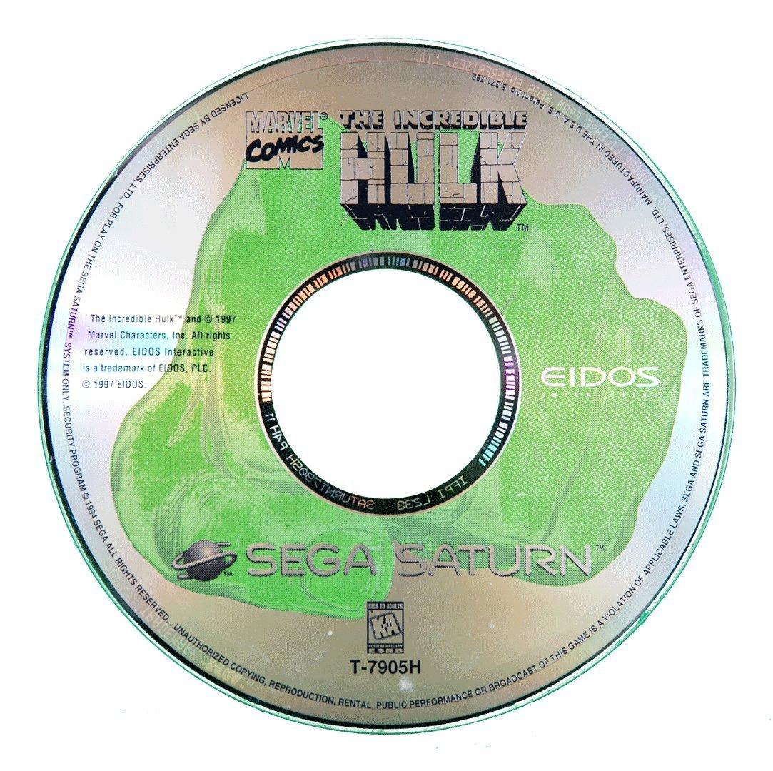 The Incredible Hulk The Pantheon Saga Sega Saturn Eidos Interactive GameStop
