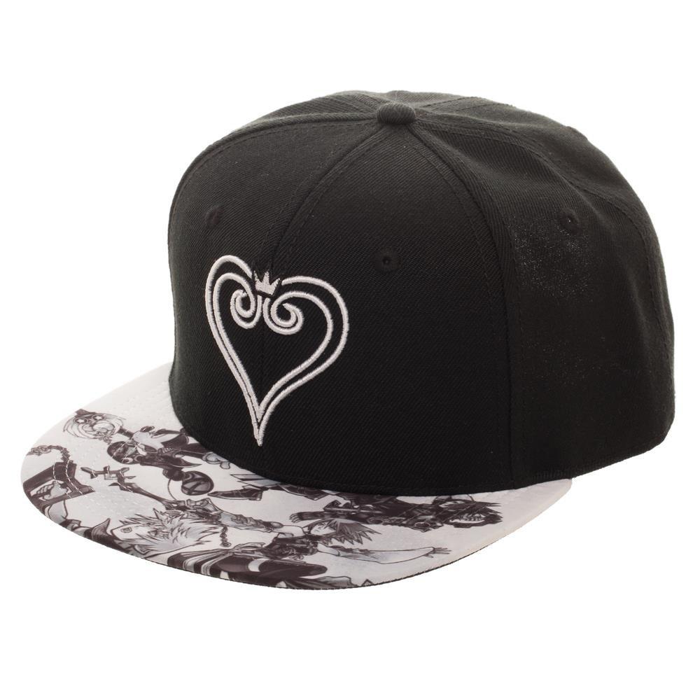 Kingdom Hearts Black Baseball Cap Gamestop - 