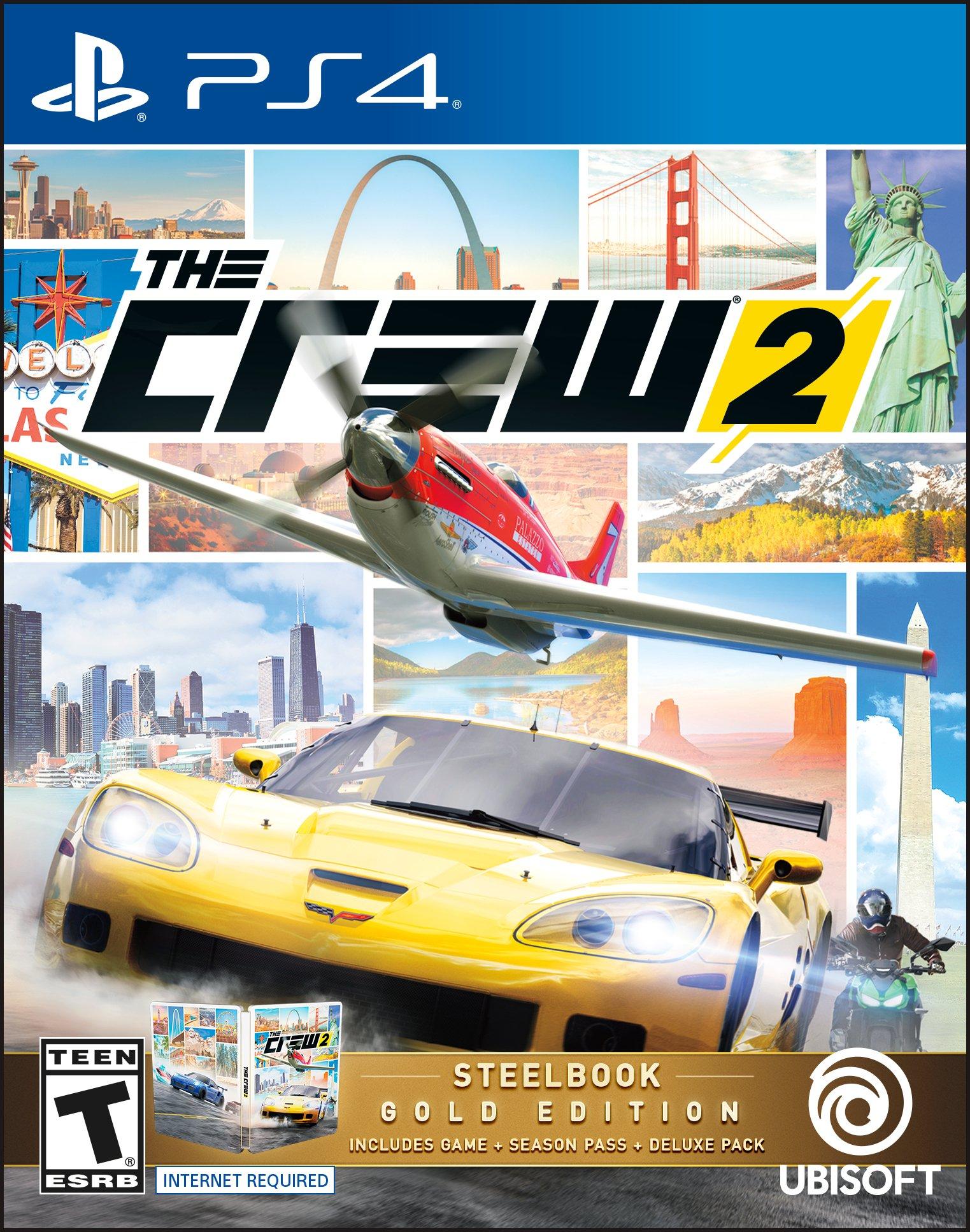 The Crew 2 Gold Edition Playstation 4 Gamestop