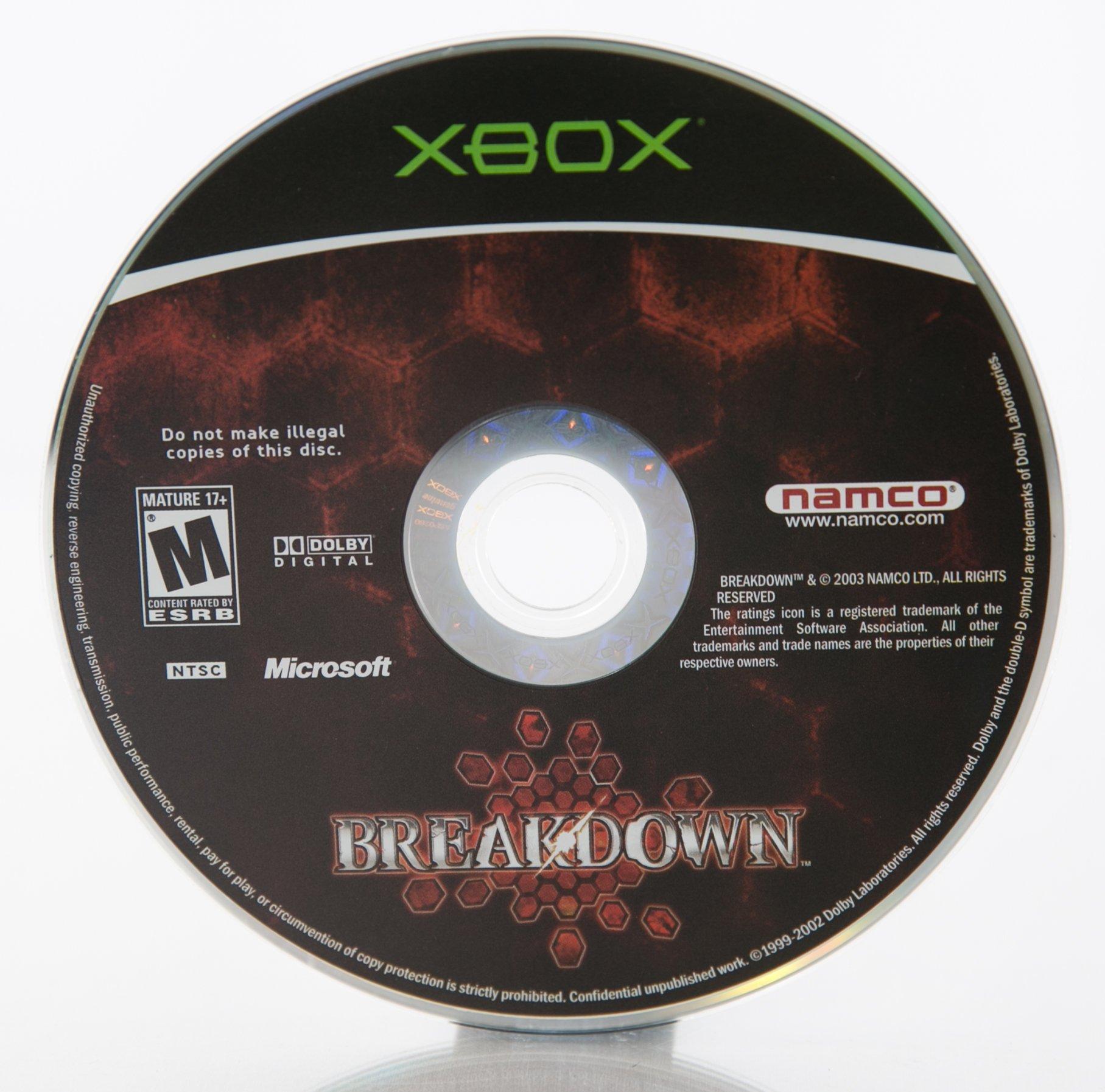 breakdown xbox