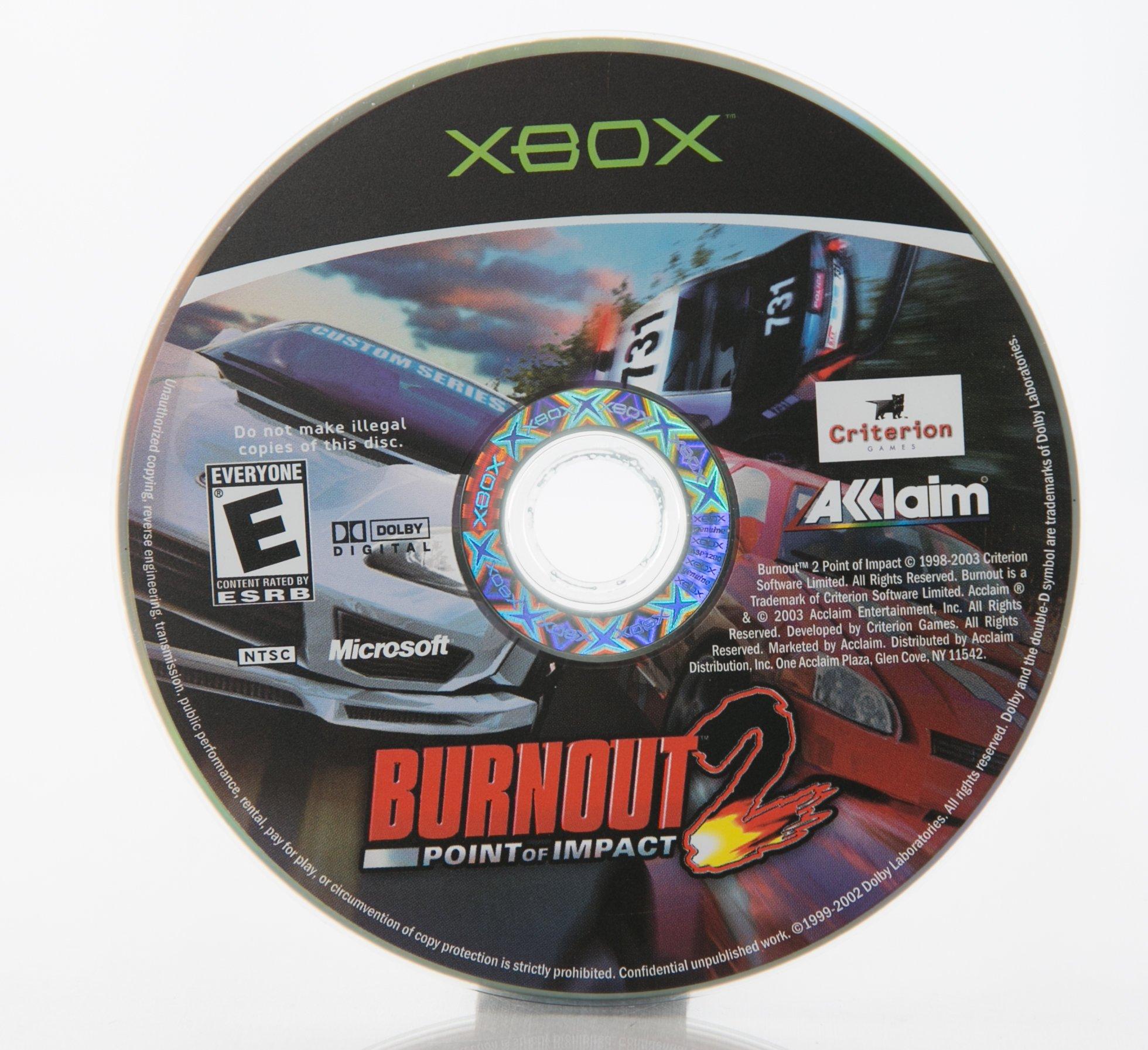 【中古】「非常に良い」BURNOUT2 POINT OF IMPACT Burnout 2 Point of Impact / Vexx PS2 GameCube Xbox Rare Vintage