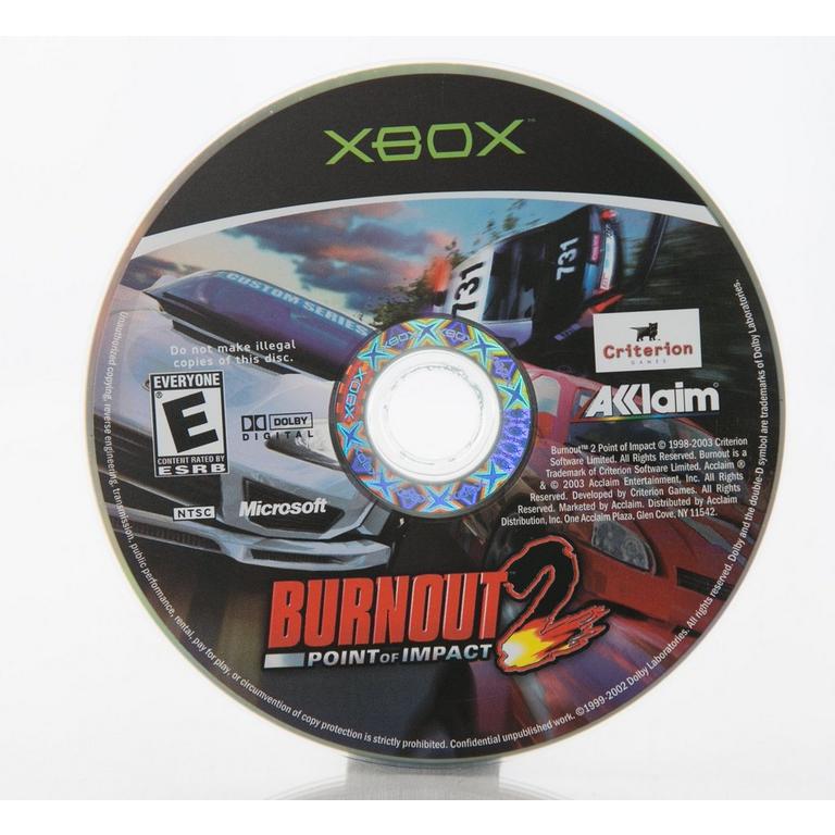 Burnout 2: Point of Impact - Xbox (Original)