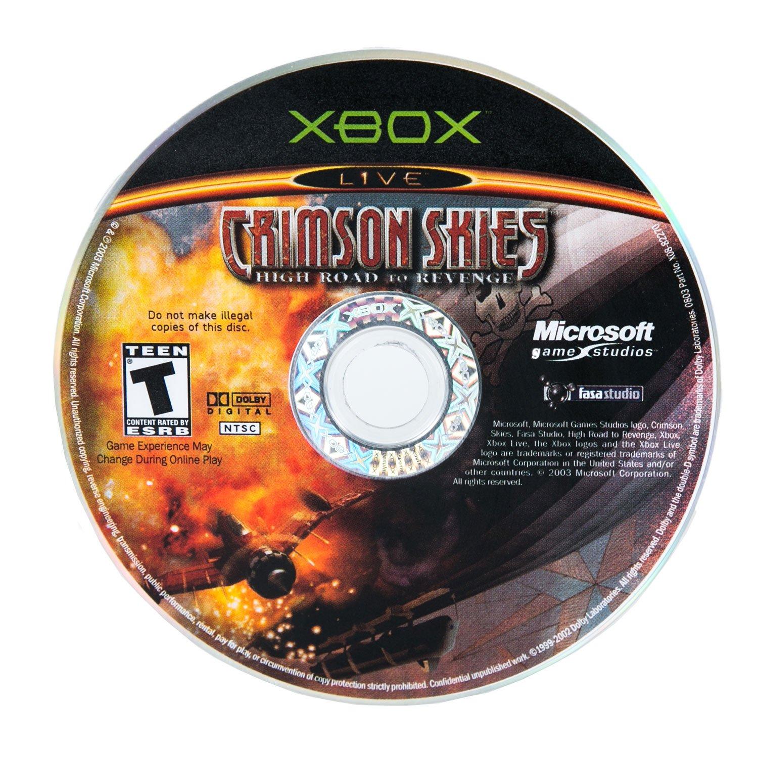 Crimson Skies: High Road to Revenge - Xbox