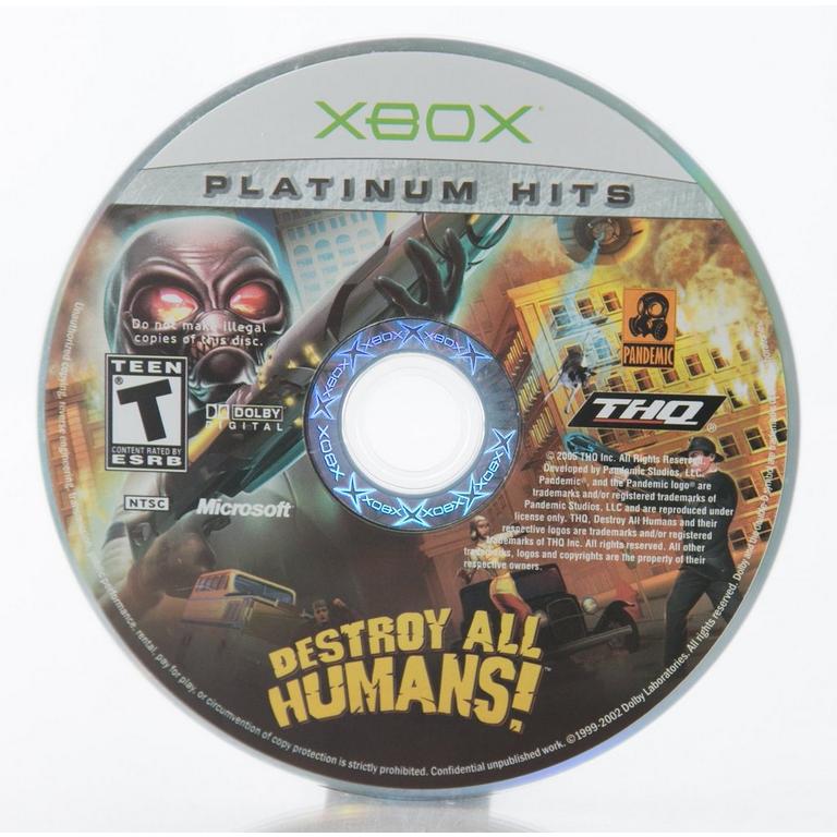 Destroy All Humans! - Xbox (Original)