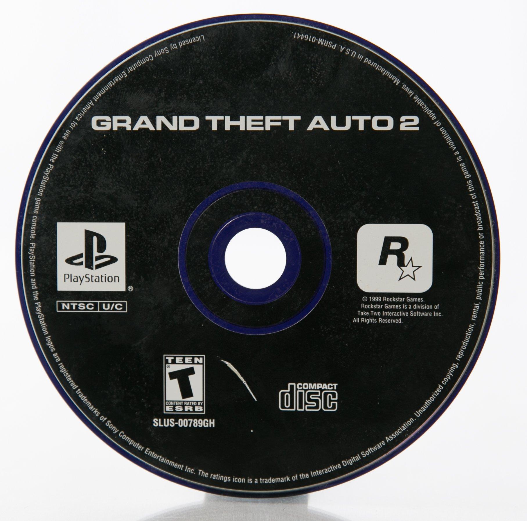 PS2 Copy Game Disc GTA Series Unlock Console Station 2 Retro