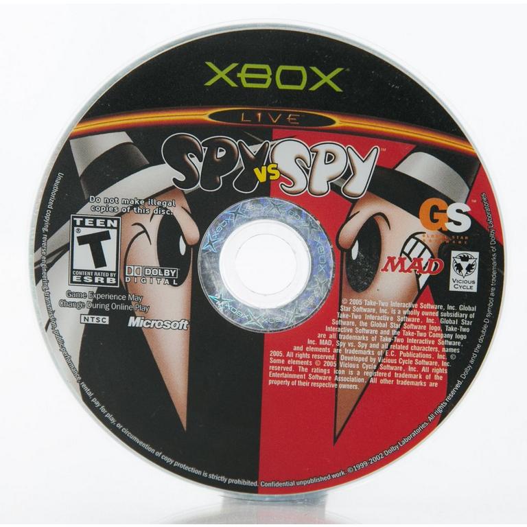 Spy vs Spy - Xbox (Original)