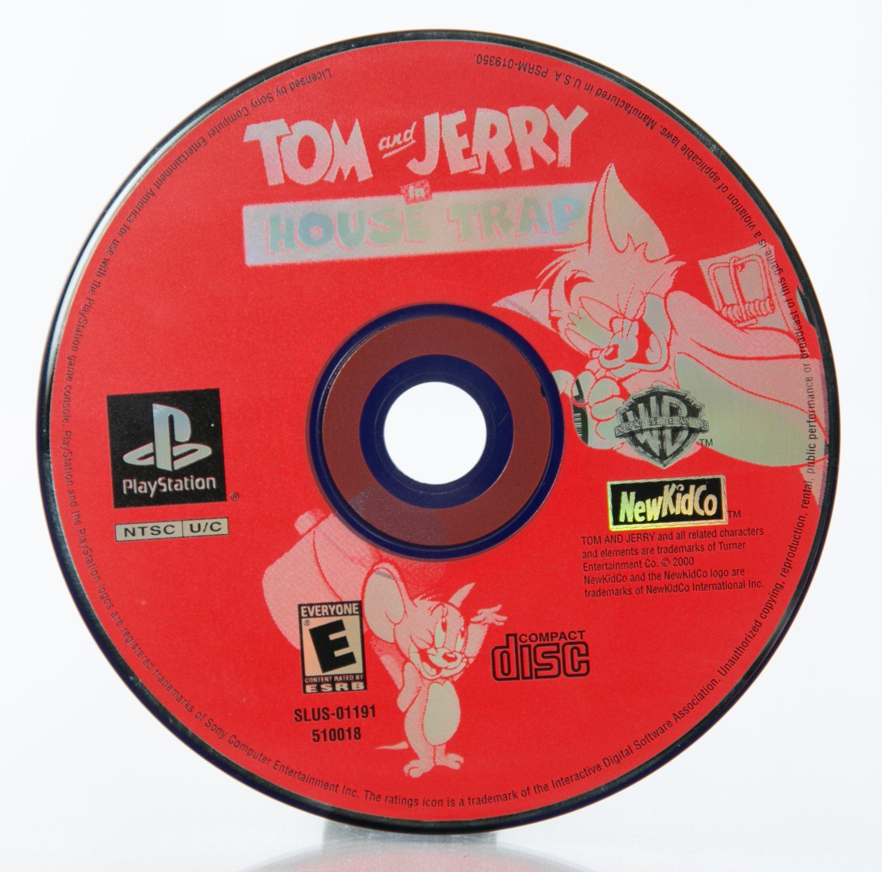 tom and jerry house trap ps1