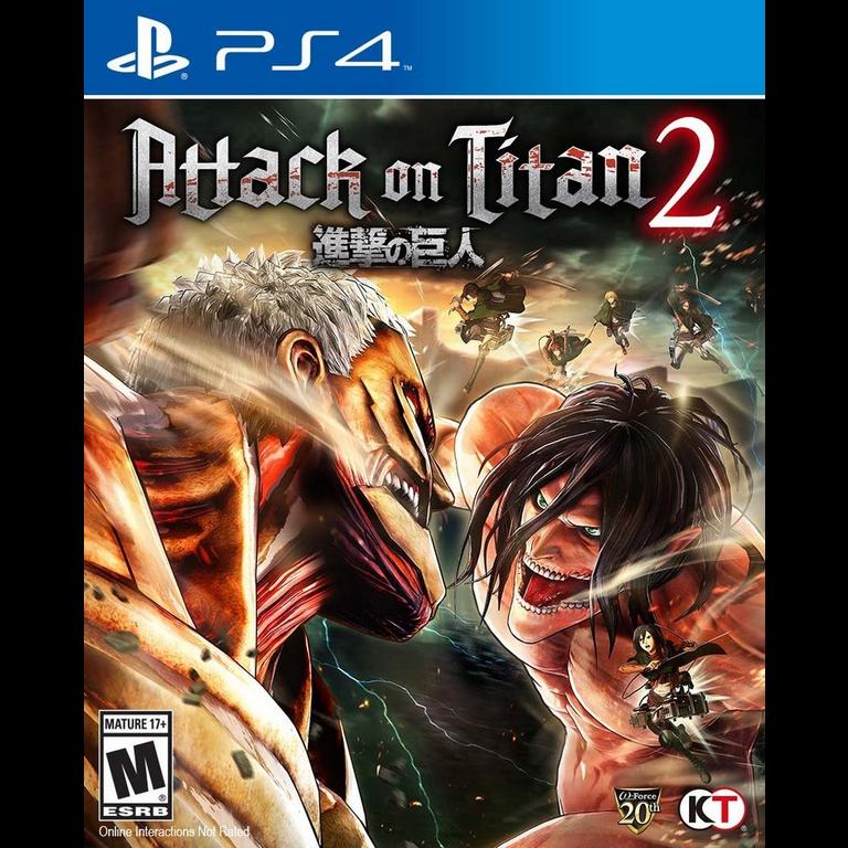 Attack On Titan 2 Playstation 4 Gamestop
