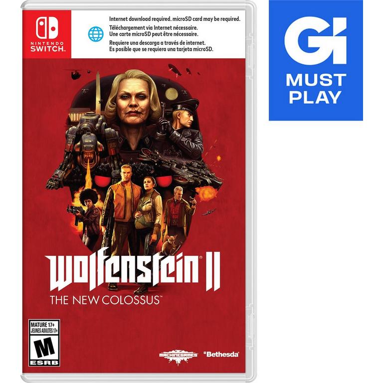 absolutte At sige sandheden Tablet Wolfenstein II: The New Colossus - Nintendo Switch | Nintendo Switch |  GameStop