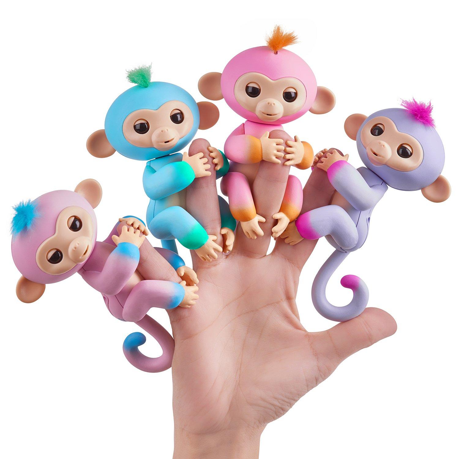 7. Fingerlings - Interactive Baby Monkey - Summer (Pink with Orange Hair) - wide 10