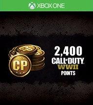 Call of Duty WWII - 2400 Points | Xbox One | GameStop - 