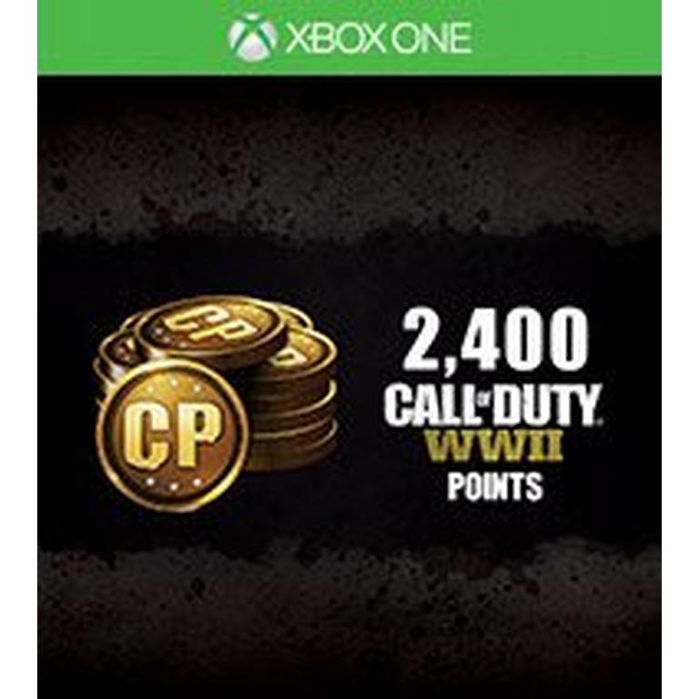 Call of Duty WWII - 2400 Points | Xbox One | GameStop - 