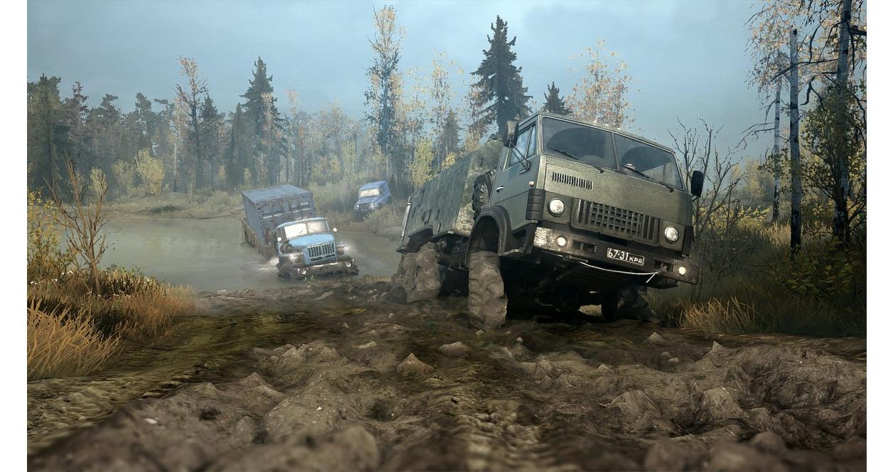 MUDRUNNER a Spintires Game XBOX マッドランナー Amazon.com: MudRunner: A Spintires game for Xbox One rated E