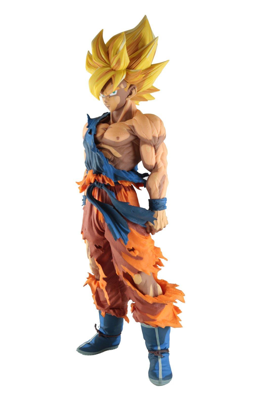 Dragon Ball Z Master Stars Piece Super Saiyan Goku - Manga Dimensions 13.4 inch Figure | GameStop