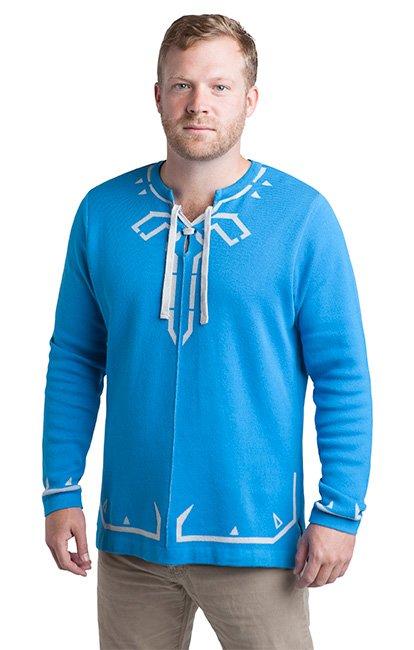 The Legend of Zelda Breath of the Wild Links Tunic Sweater