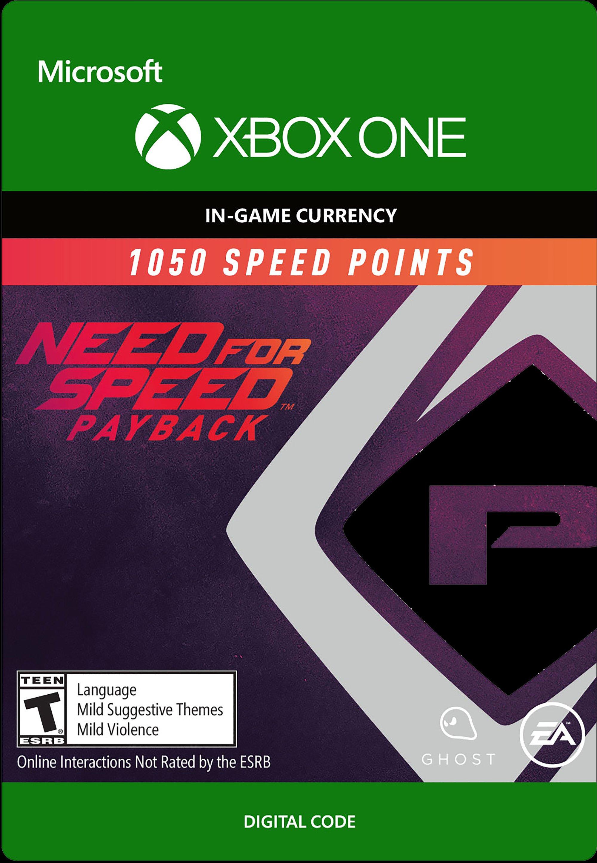 Need for Speed Payback Points 1,050 - Xbox One