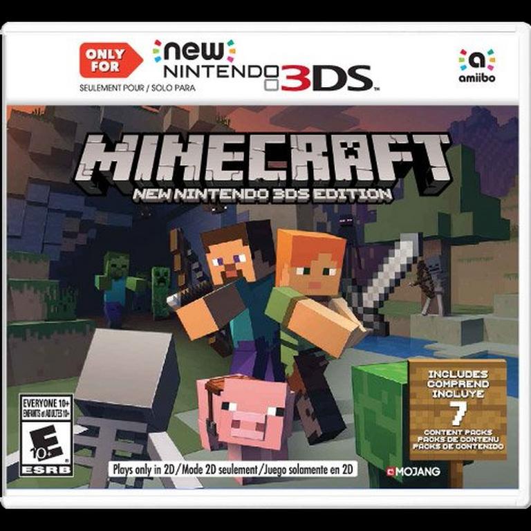 Minecraft New Nintendo 3ds Edition Nintendo 3ds Gamestop