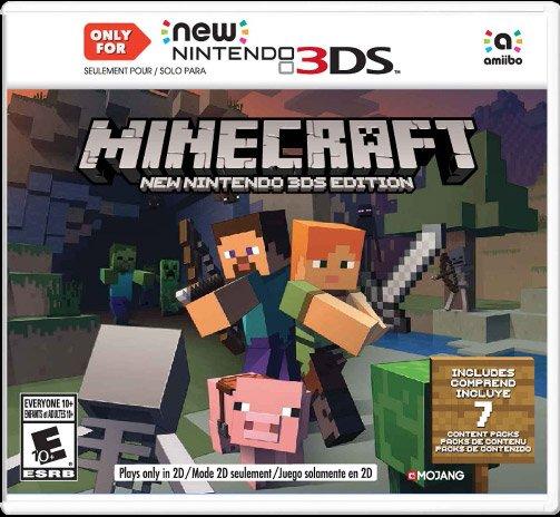 Minecraft New Nintendo 3ds Edition Nintendo 3ds Gamestop