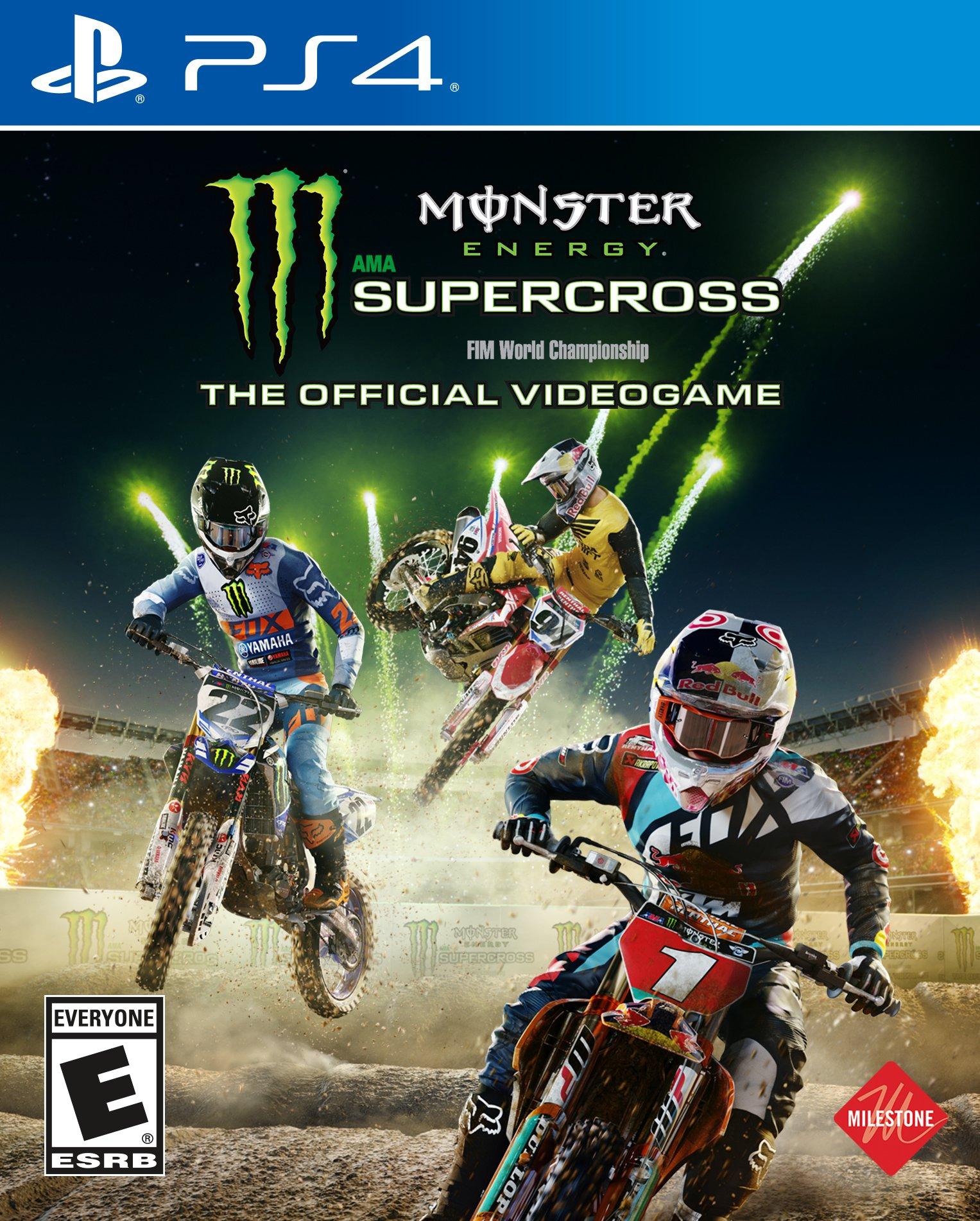monster energy supercross ps4