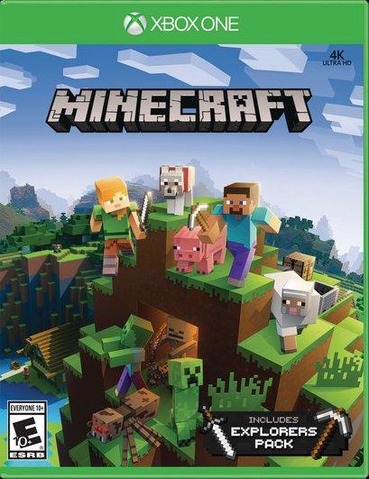 Minecraft with Explorers Pack - Xbox One, Pre-Owned -  Microsoft