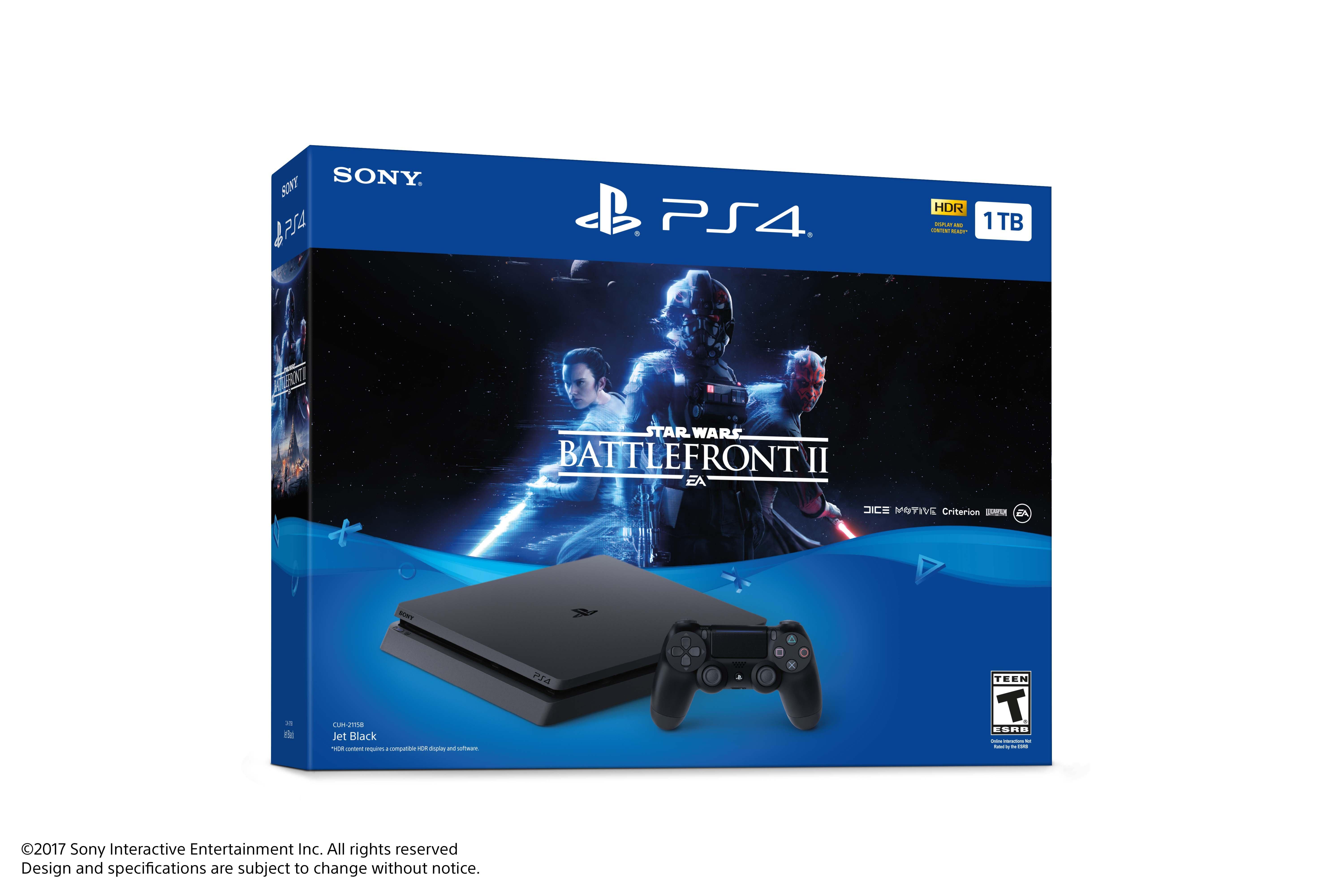 ps4 with battlefront 2 bundle