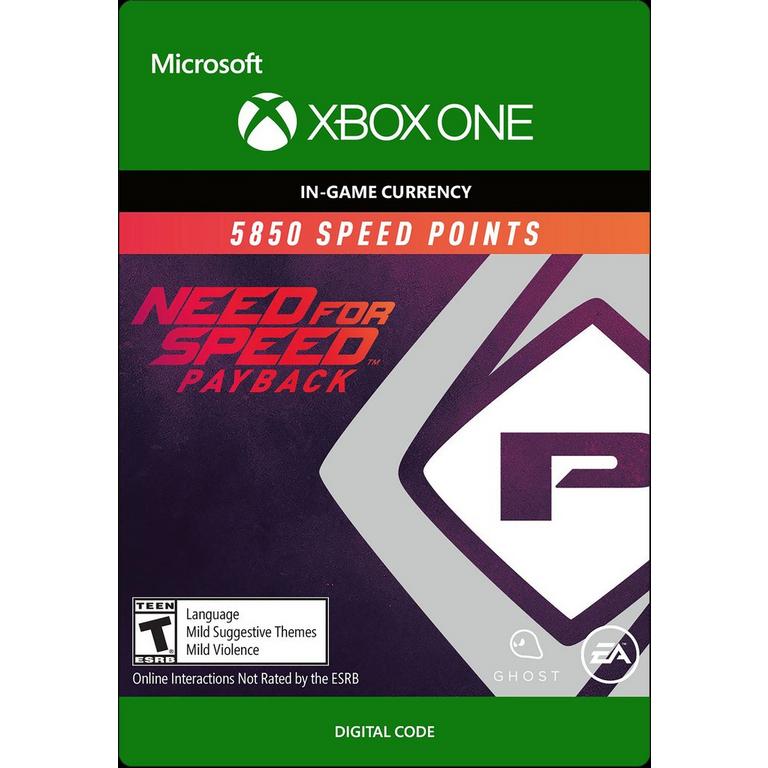 Need for Speed Payback 5,850 Speed Points