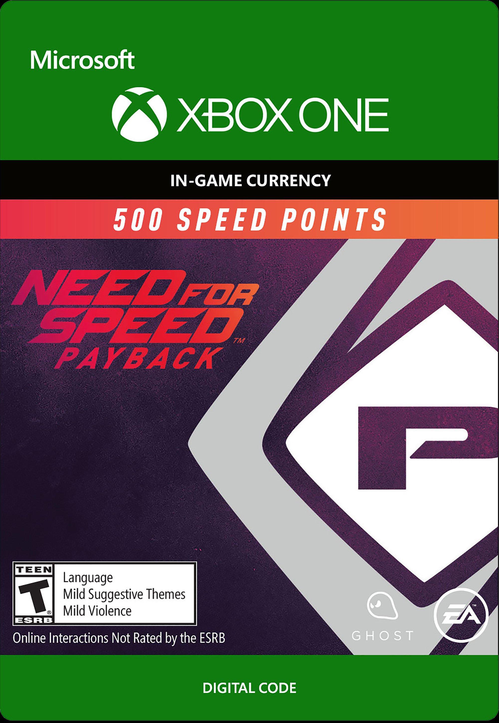 Need for Speed Payback 500 Points Digital Card | Xbox One | GameStop