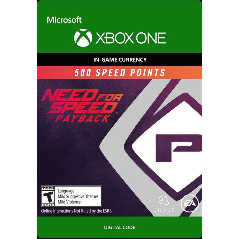 Need for Speed Payback 500 Speed Points