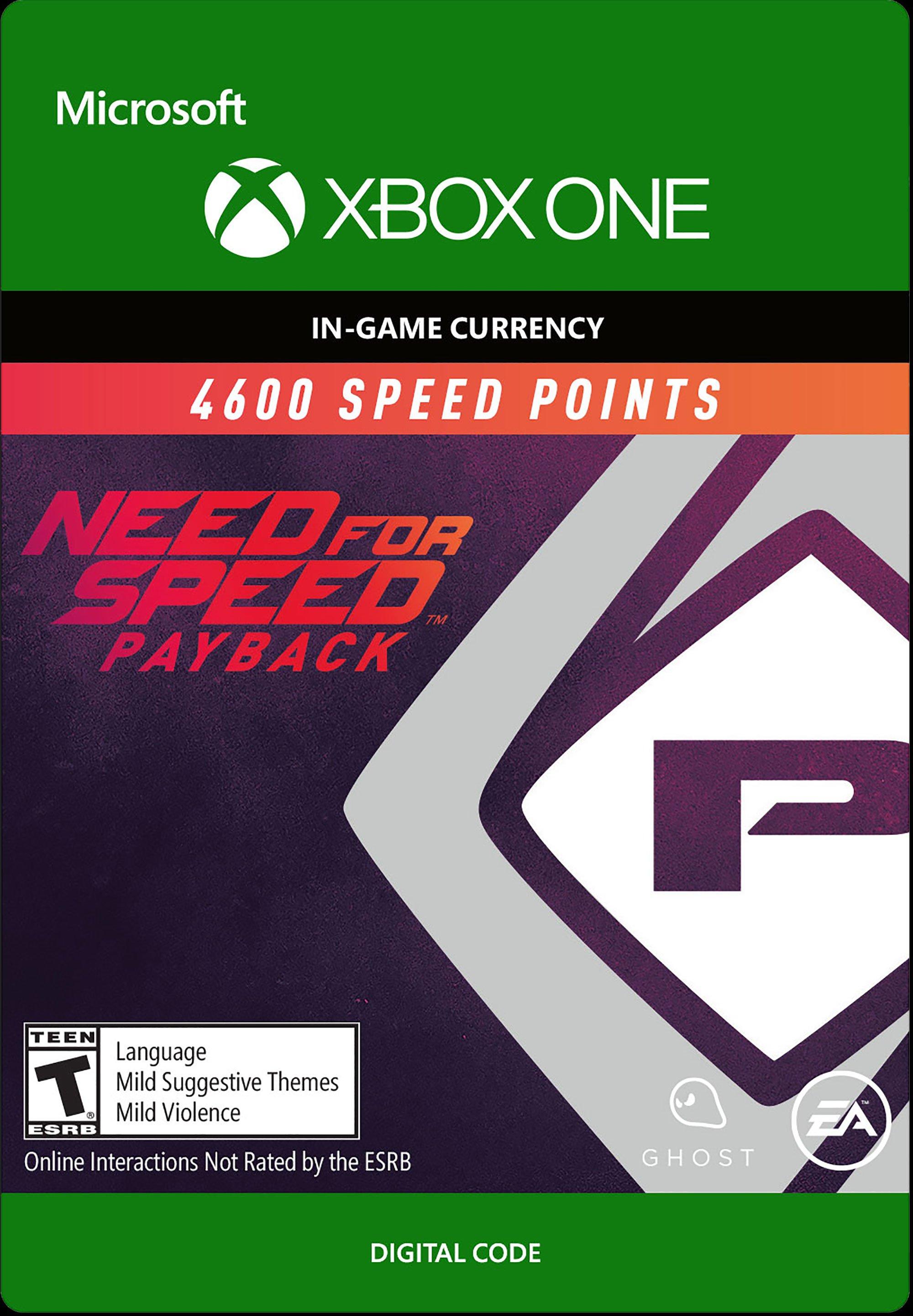 Need for Speed Payback Points 4,600 - Xbox One