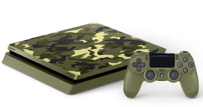 Sony PlayStation 4 Slim 1TB Console Green Camouflage GameStop