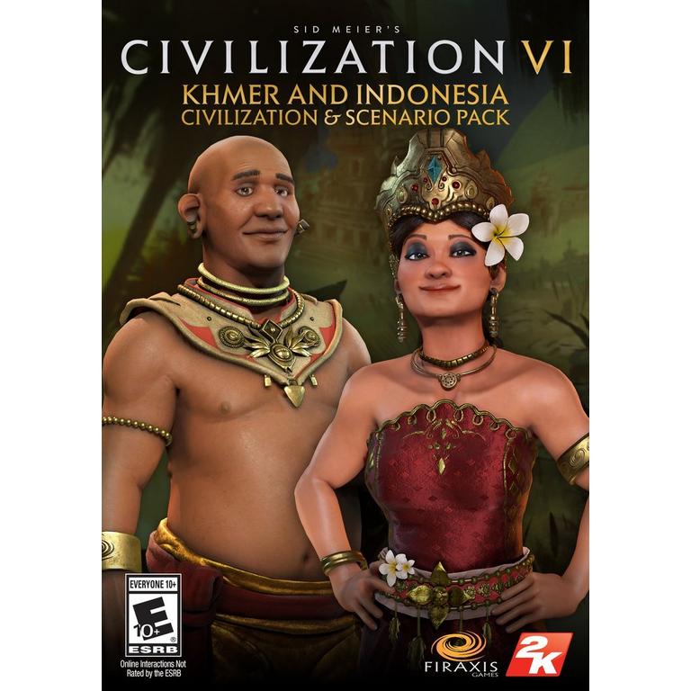 Sid Meier's Civilization VI: Khmer and Indonesia Civilization and Scenario Pack DLC - PC
