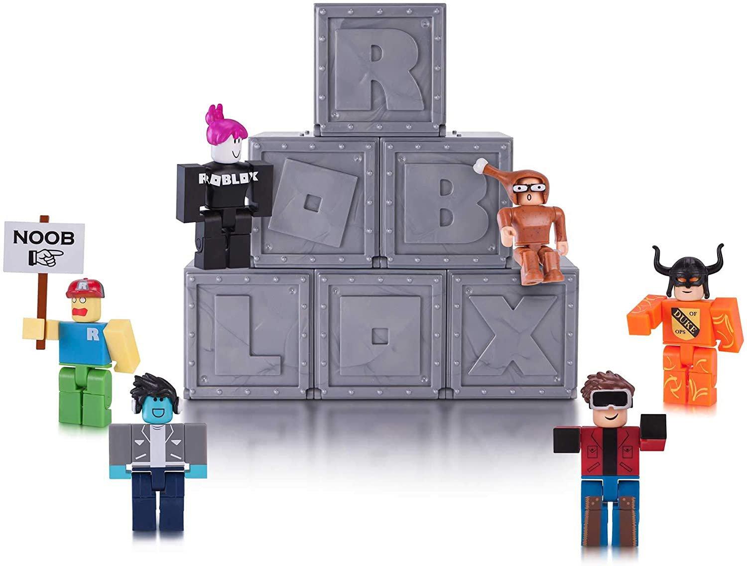 Roblox Celebrity Collection Mystery Figures Series 1 Gamestop - roblox toys box codes