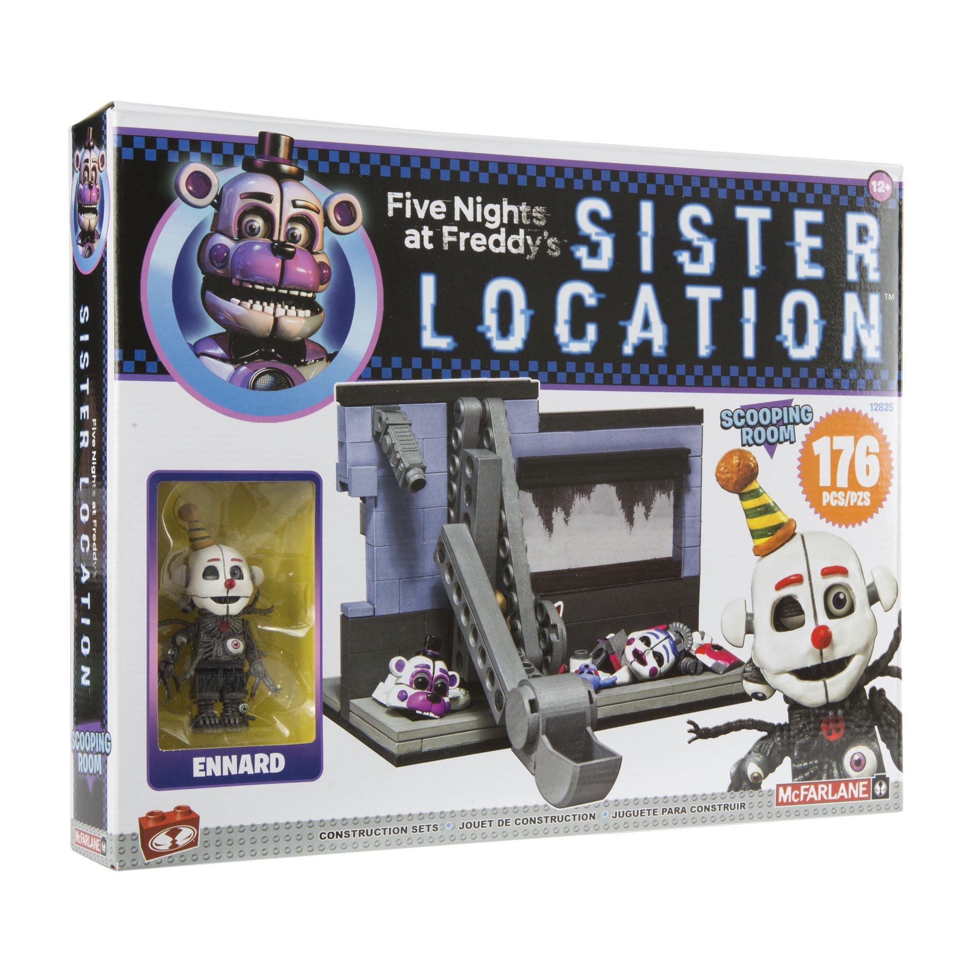 Five Nights At Freddys Micro Construction Set Scooping Room Gamestop - 