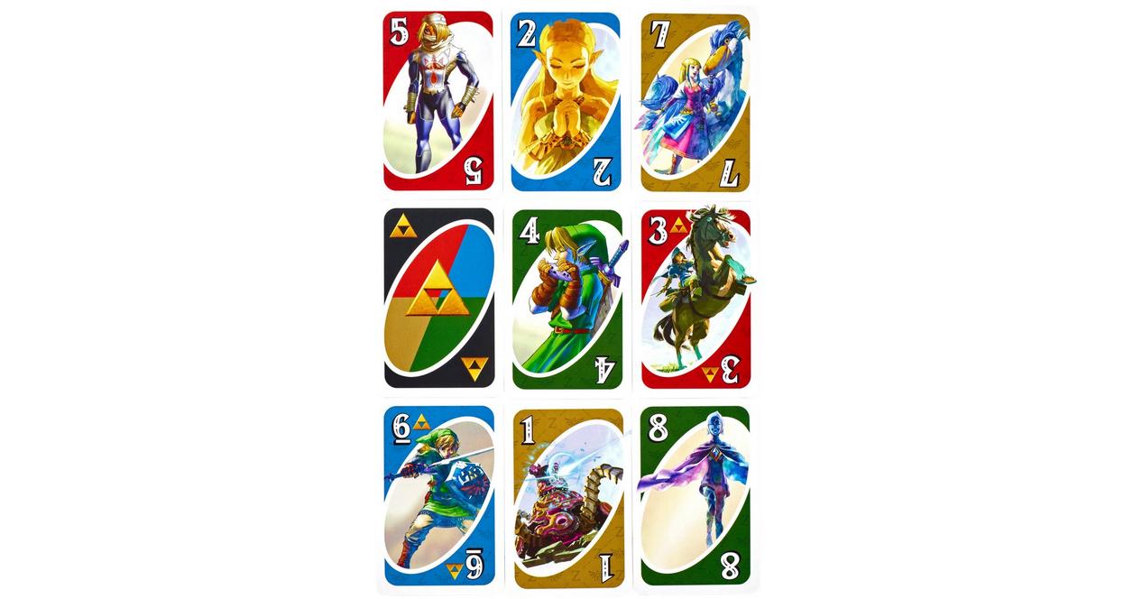 UNO The Legend of Zelda Card Game GameStop Exclusive