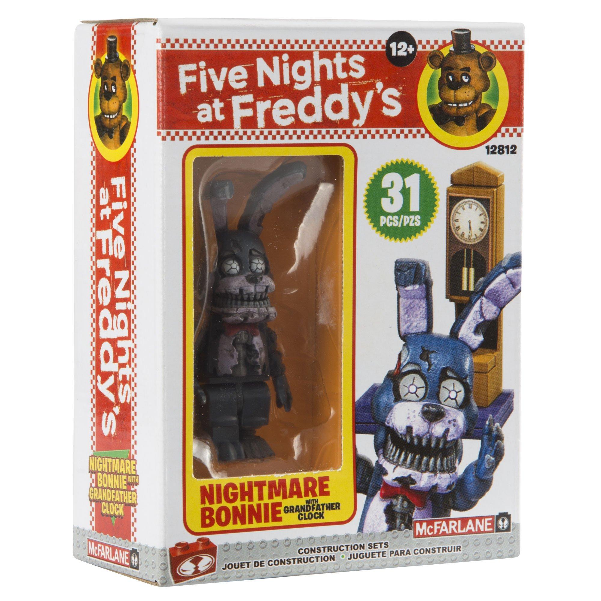 Five Nights At Freddys Micro Construction Set Grandfather Clock Gamestop - 