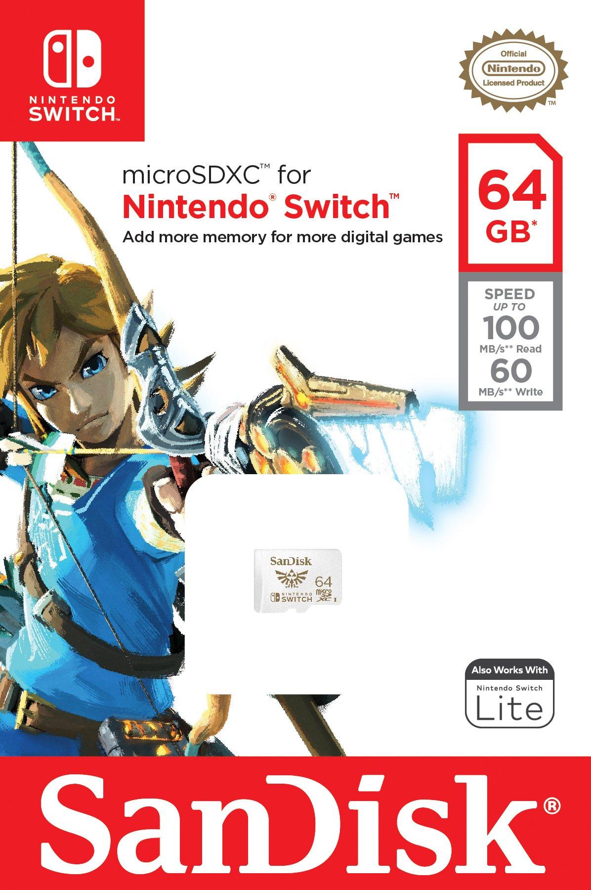 Memoria para Nintendo Switch 128gb - Memoria Micro SD 128gb Nintendo Switch  - Oficial - Promart