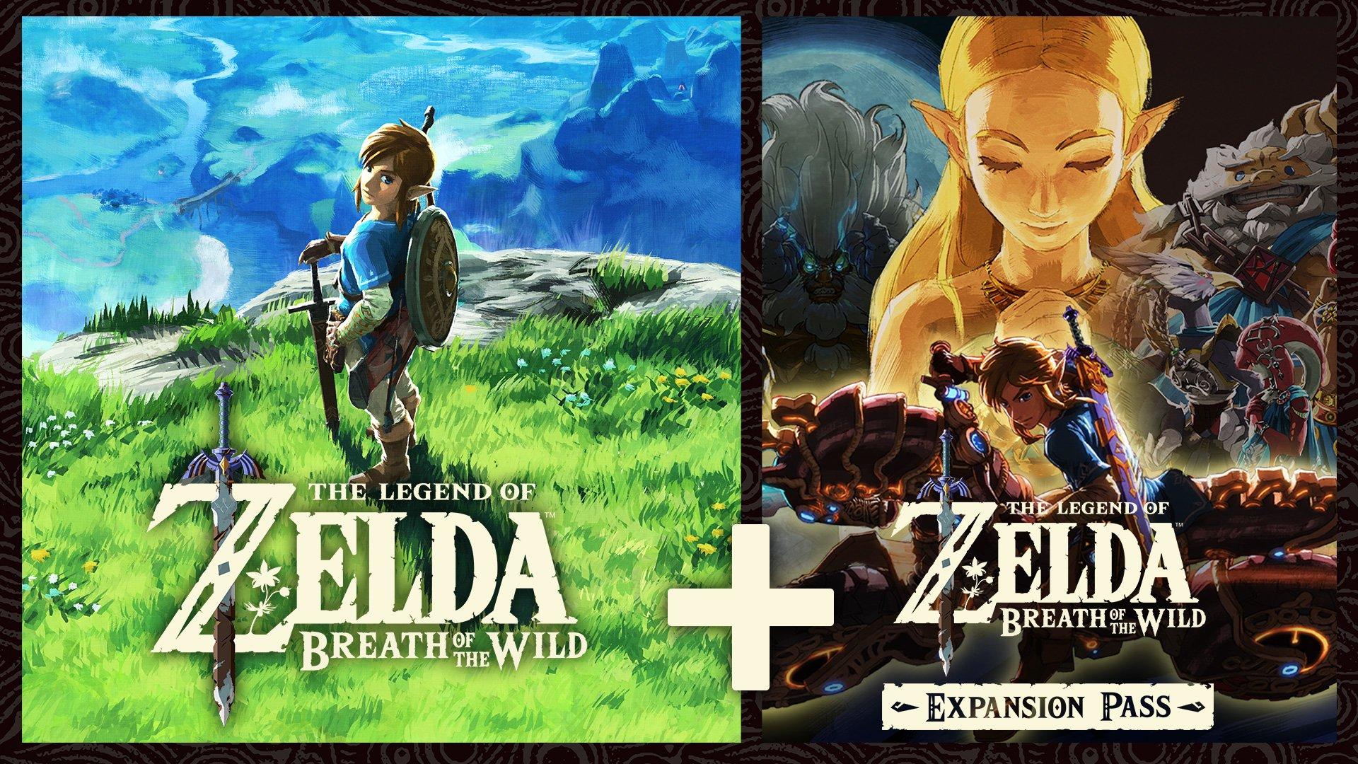list item 1 of 7 The Legend of Zelda: Breath of the Wild and Expansion Pass Bundle - Nintendo Switch