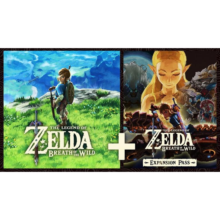 Digital The Legend of Zelda: Breath of the Wild and Expansion Pass Bundle Nintendo GameStop