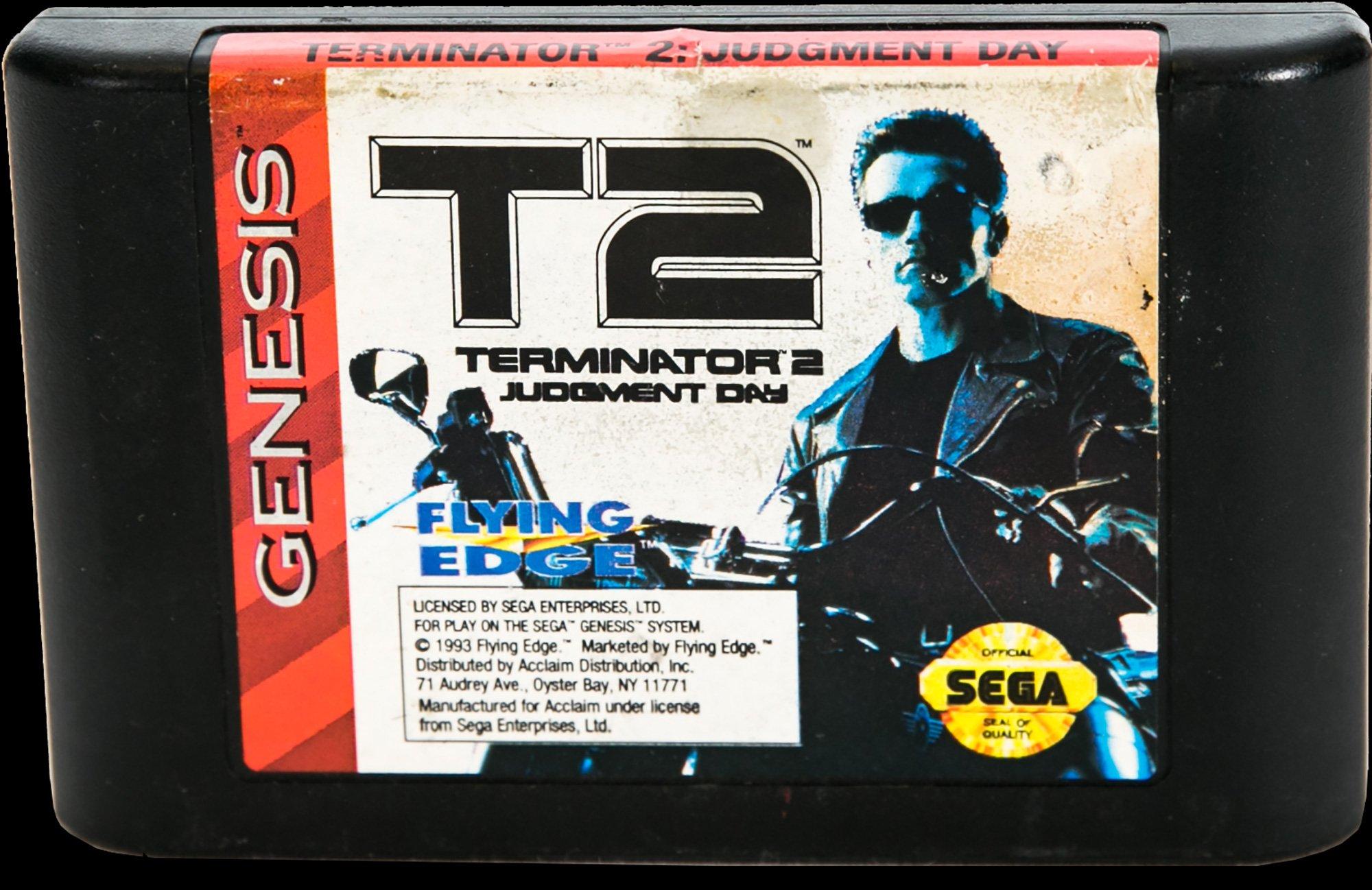 Terminator 2 sega прохождение