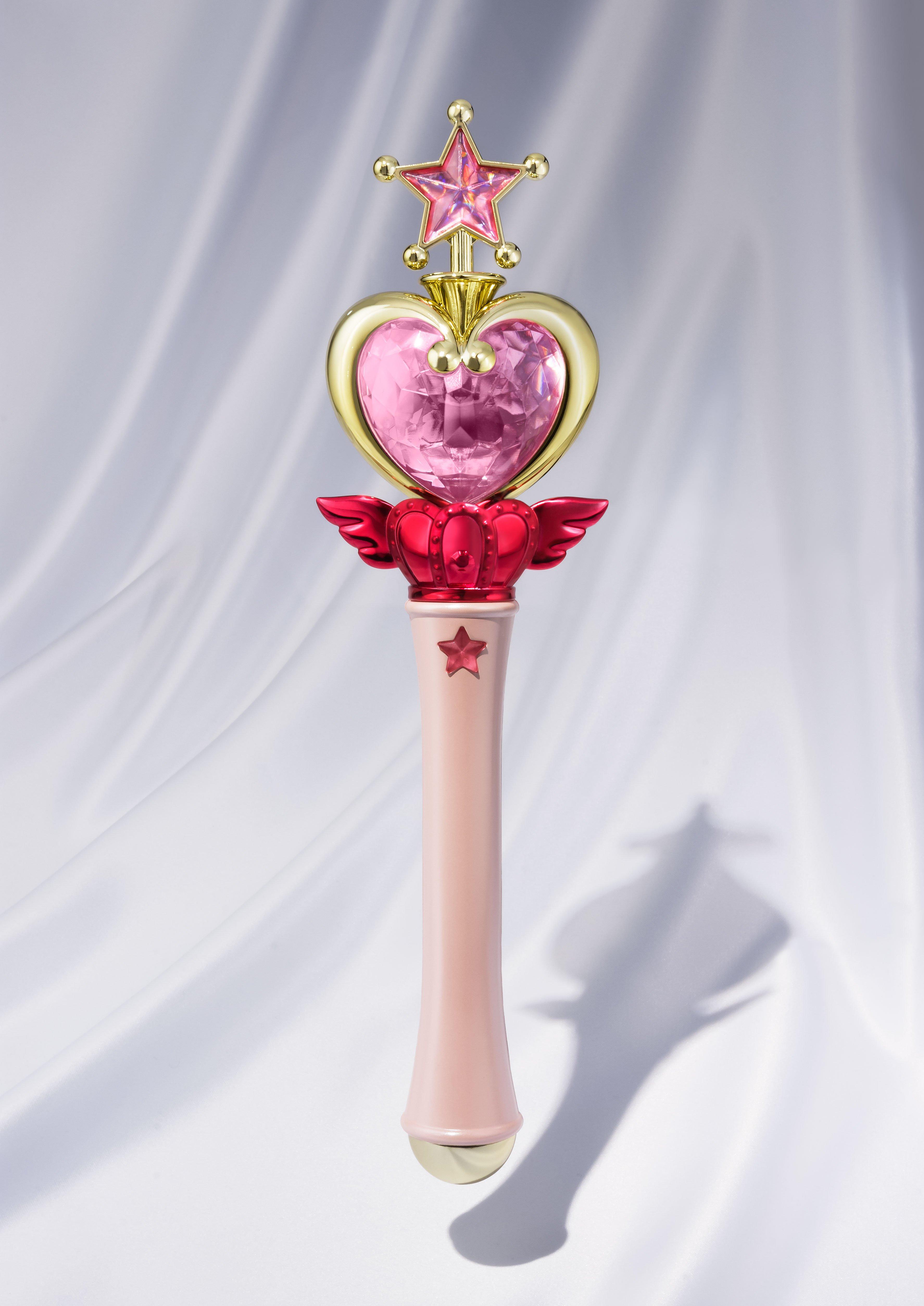 Sailor Moon Sailor Chibi Moon's Pink Moon Rod | GameStop